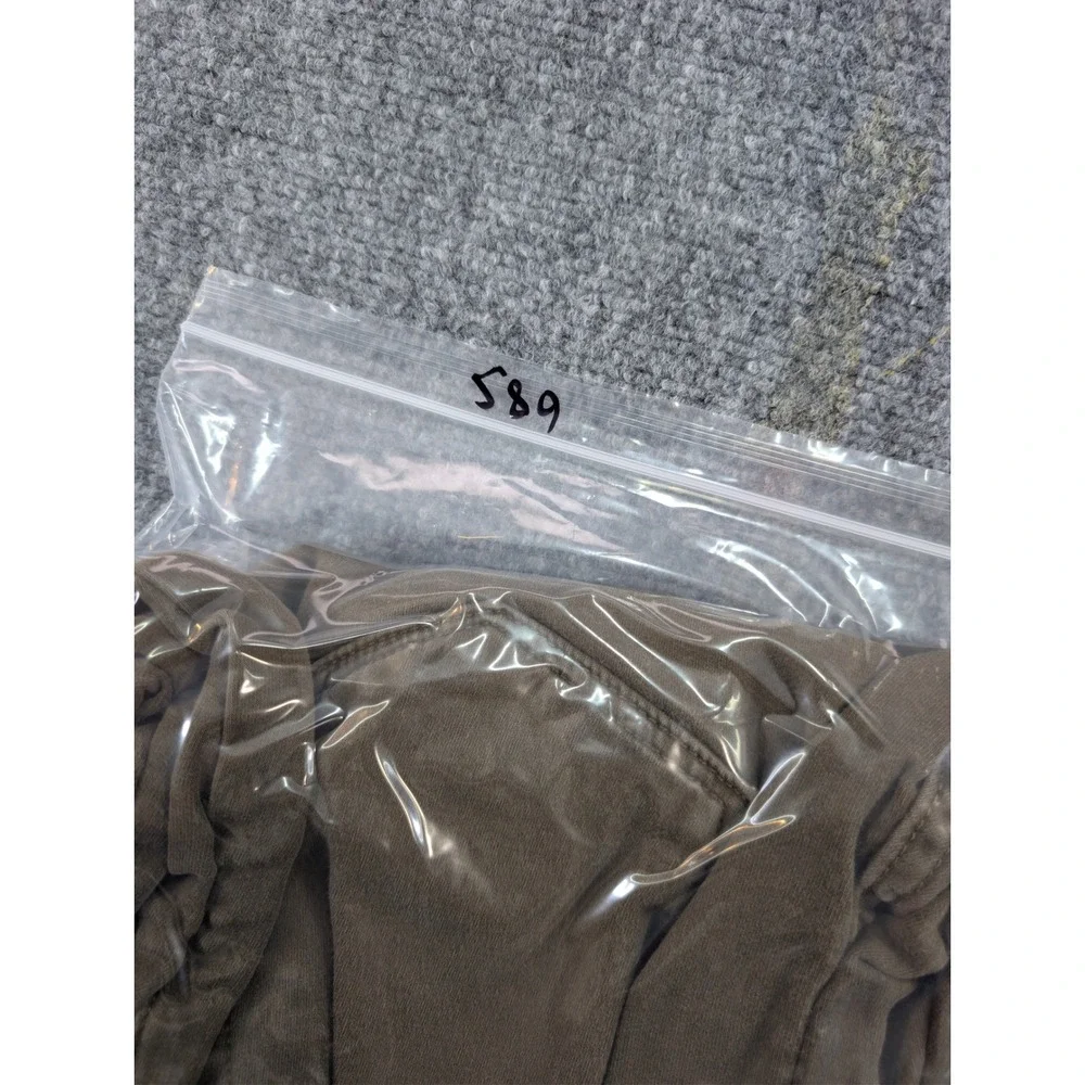 Banana Republic Traveler Cotton Brown Olive Pants Trousers Mens 36x32 Slim Chino